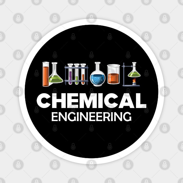 Chemical Engineering Magnet by KC Happy Shop